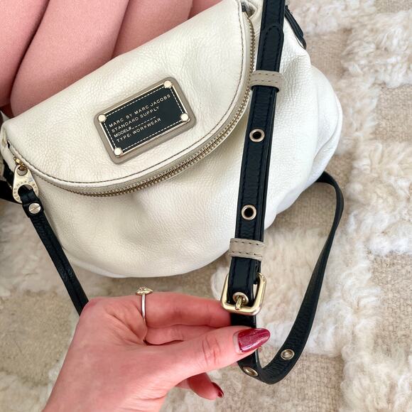 MARC JACOBS Mini Natasha Leather Crossbody Bag Colorblock - Picture 5 of 16